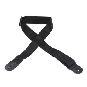 רצועה שחורה לגיטרה “2 LEVY’S M8POLY-BLK