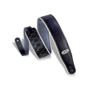 רצועה לגיטרה שחור / אפור “2.5 LEVY’S M26VCP-BLK_GRY
