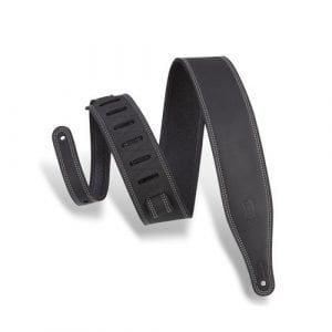 רצועה לגיטרה “2.5 LEVY’S M17BDS-BLK Pull-up Leather