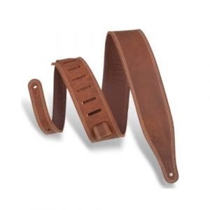 רצועה לגיטרה “2.5 LEVY’S M17BDS-BRN Pull-up Leather