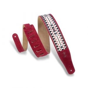 רצועה לגיטרה “2.5 LEVY’S MSJ26-BRG jacquard strip
