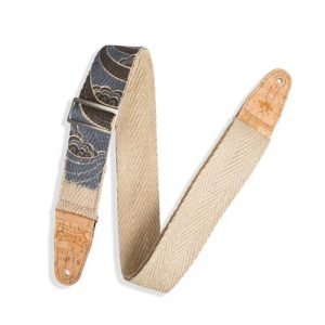 רצועה לגיטרה “2 LEVY’S MH8P-001 Hemp Webbing