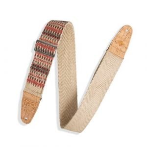 רצועה לגיטרה “2 LEVY’S MH8P-006 Hemp Webbing