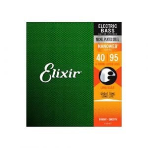 סט מיתרים לבס ELIXIR NANOWEB 0.40