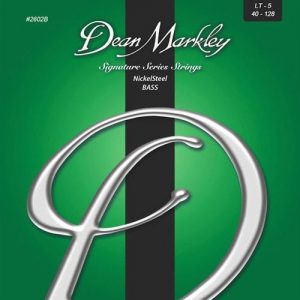 סט 5 מיתרים לגיטרה בס Dean Markley 2602B Signature NickelSteel Bass 40-128