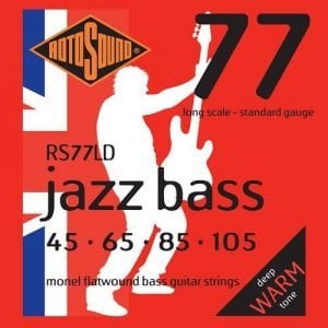 סט מיתרים לגיטרה בס ROTOSOUND RS77LD FLAT 0.40