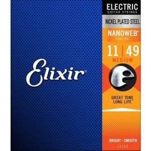 סט מיתרים לחשמלית ELIXIR NANOWEB 0.11