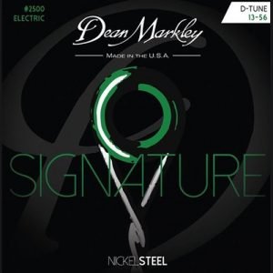 סט מיתרים לגיטרה חשמלית Dean Markley 2500 Signature Series Drop Tune 13-56