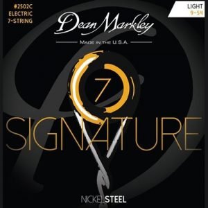 סט לגיטרה חשמלית 7 מיתרים Dean Markley 2502C Signature Series 9-54