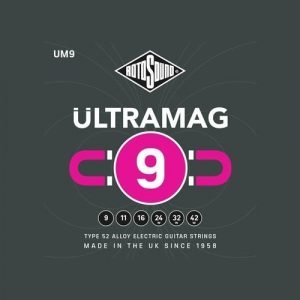 סט מיתרים 0.9 לחשמלית ROTOSOUND ULTRAMAG 0.9 GAUGE
