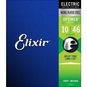 סט מיתרים לחשמלית ELIXIR OPTIWEB 0.10-0.46