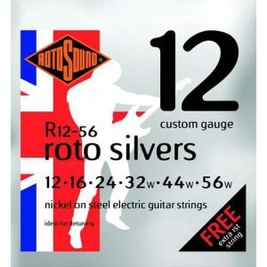 סט מיתרים ניקל 0.12 חשמלית ROTOSOUND R12-56-F D-TUNE