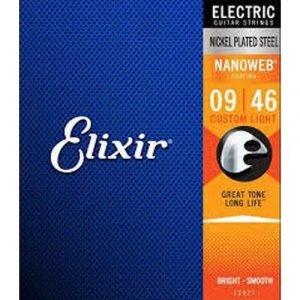 סט מיתרים לחשמלית 0.46-ELIXIR NANOWEB 12027 0.09