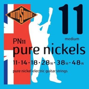 סט מיתרים 0.11 לחשמלית ROTOSOUND PURE NICKEL