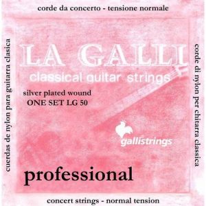 סט מיתרים לגיטרה קלאסית GALLI LG50 NORMAL