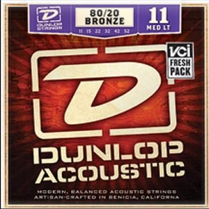 סט מיתרים 0.11 לגיטרה אקוסטית DUNLOP DAB1152
