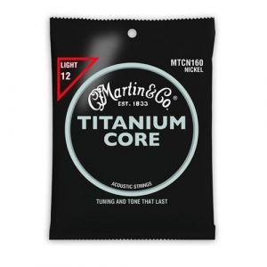 סט מיתרים 012 טיטניום לאקוסטית MARTIN Titanium MTCN160