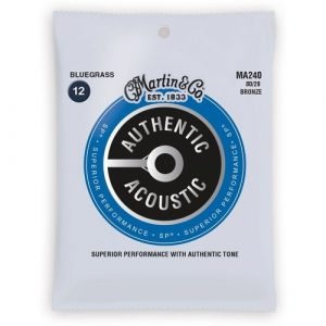 סט מיתרים 0.12 לגיטרה אקוסטית MARTIN AUTHENTIC SP MA240 80/20