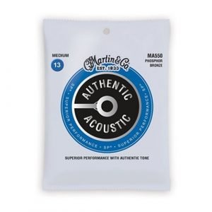 סט מיתרים 0.13 לאקוסטית MARTIN SP Phosphor Bronze AUTHENTIC MA550