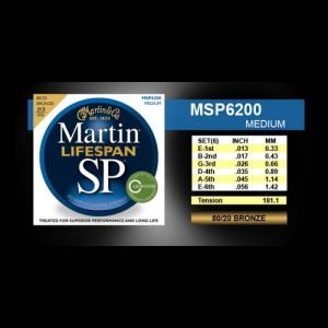 סט מיתרים 013 לאקוסטית MARTIN SP LIFESPAN MSP6200