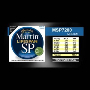 סט מיתרים 013 לאקוסטית MARTIN SP LIFESPAN MSP7200