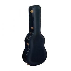 ארגז עץ דלוקס שחור לאקוסטית RC10719BBCT curved חלק עליון Warwick