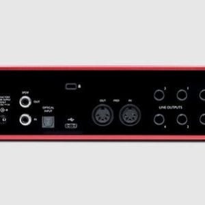 כרטיס קול FOCUSRITE USB SCARLETT 18I8 G3