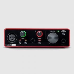כרטיס קול FOCUSRITE scarlett solo G3