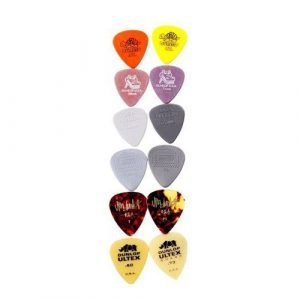 שקית עם 12 מפרטים הפופולריים ביותר DUNLOP PVP101 MD/LT