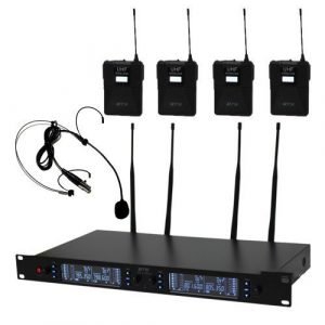 סט של 4 מיקרופונים מדונה 19″