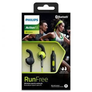 אוזניות ספורט בלוטוס Philips SHQ6500CL ירוק