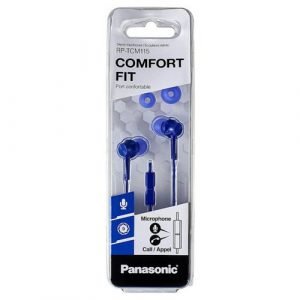 אוזניות Panasonic RP-TCM115-K In-Ear – כחול