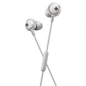 אוזניות כפתור +Philips SHE4305 BASS