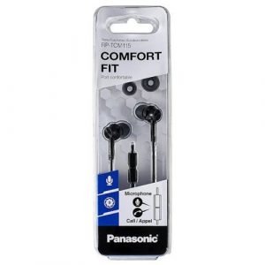 אוזניות Panasonic RP-TCM115-K In-Ear – שחור