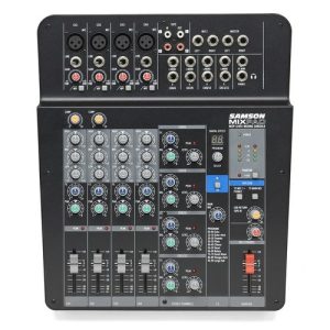 מיקסר 12 ערוצים SAMSON MIXPAD MXP124FX 12 INPUT