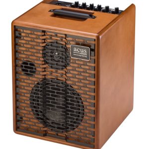 מגבר אקוסטי נטען Acus ONE FORSTREET WOOD 80W – הפתרון האידיאלי למוזיקאי רחוב: איכות סאונד וניידות מרשימה