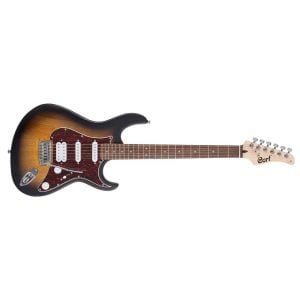 גיטרה חשמלית CORT G110 OPSB: ווינטג’ מודרני בעיצוב Open Pore Sunburst – צלילים מגוונים ונוחות מרבית