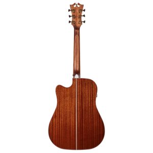 גיטרה אקוסטית D’Angelico Premier Bowery: מוגברת בגוון Iced Tea Burst Cutaway – השילוב המושלם של טון, נוחות ואסתטיקה וינטג