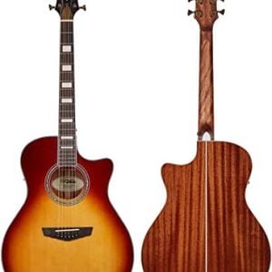 גיטרה מוגברת PREMIER GRAMERCY D’Angelico – ICED TEA BURST CUTAWAY: טון מושלם ונוחות מרבית בכלי נגינה מודרני ואלגנטי