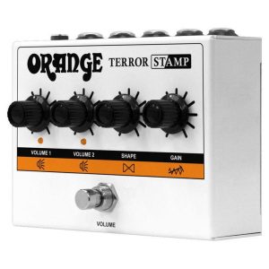 ORANGE Terror Stamp – מגבר גיטרה היברידי 20 וואט: טון מקצועי בגודל כיס