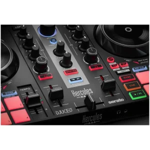 קונטרולר DJ הרקולס  INPULSE 200 MKII: קונטרולר DJ נייד ומתקדם לתקליטנים – חוויה יצירתית בלתי מוגבלת