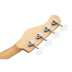 גיטרת בס ירוקה SADOWSKY 21 Fret Vintage JJ Bass 4: צבע ירוק Sage ולוח מפל, מודל אקטיבי 4 מיתרים – איכות וטון ללא תחרות