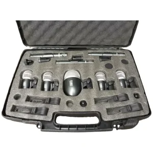 סט 8 מיקרופונים לתופים Eikon DMH8XL: איכות סאונד מקצועית למערכת התופים שלך