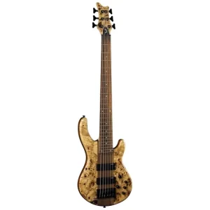 גיטרת בס Dean Guitars – E6 Edge Select 6 String Burled Poplar: איכותית לנגינה מרהיבה וצליל מעולה
