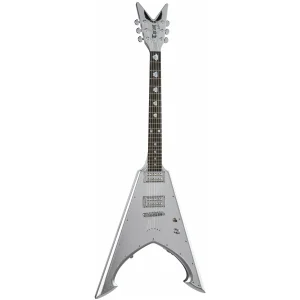 גיטרה חשמלית כסף מטאלי – Michael Amott Tyrant Tin Man מבית Dean Guitars: חוויה מוזיקלית בצבע כסף