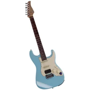 גיטרה חשמלית Mooer P800 BLUE: החוויה המתקדמת ביותר לנגינה חשמלית – כלי נגינה חכם עם Bluetooth