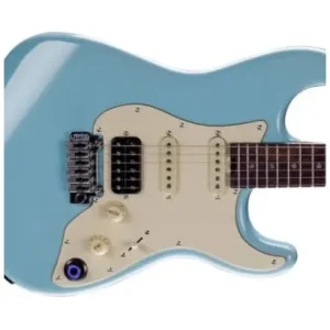 גיטרה חשמלית Mooer P800 BLUE: החוויה המתקדמת ביותר לנגינה חשמלית – כלי נגינה חכם עם Bluetooth