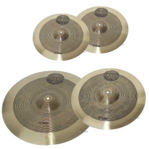 סט מצילות טורקיות Sultan Hand Made: Hi Hat 14″, Crash 16″, Ride 20″ עם תיק – עבודת יד מתערובת B20 היוקרתית לסאונד מושלם