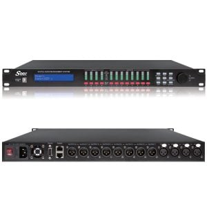 AUDIO PROCESSOR 4 IN / 8 OUT