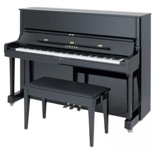 פסנתר יפני Yamaha U1 אופקי מיובא מיפן – תוצרת יפן, צבע שחור מבריק, אחריות 20 שנה: הבחירה האולטימטיבית לחווית נגינה מעולה